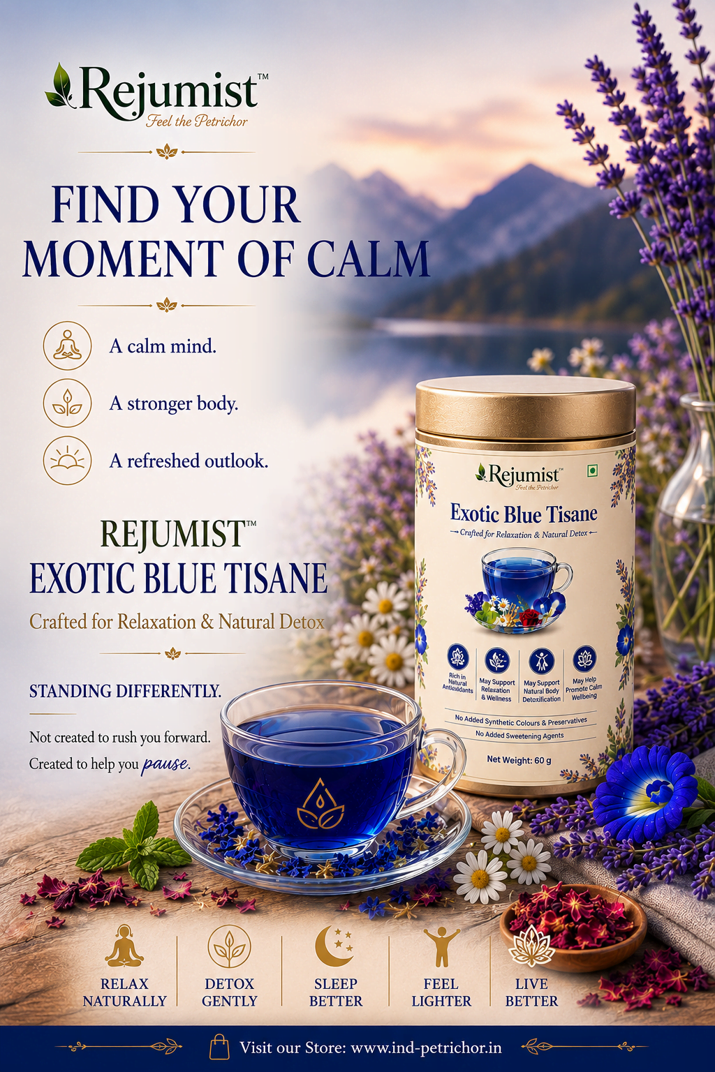 Exotic Blue Tisane