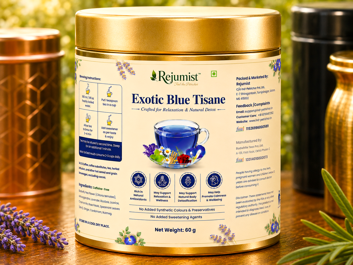 Exotic Blue Tisane 1