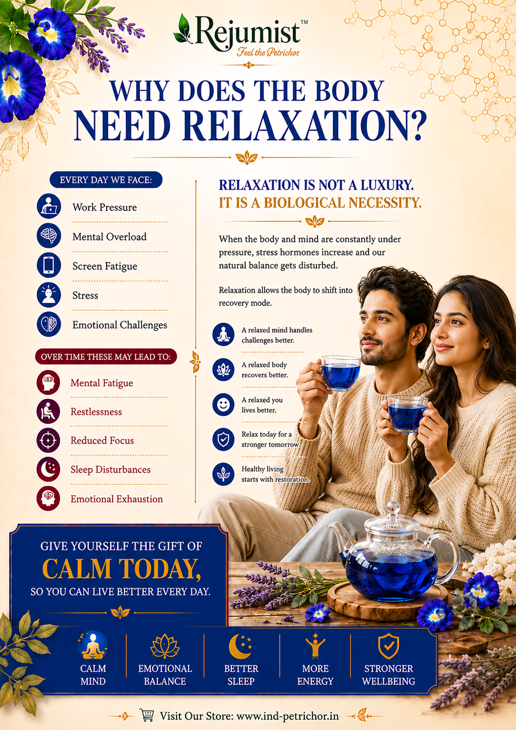 Exotic Blue Tisane 2